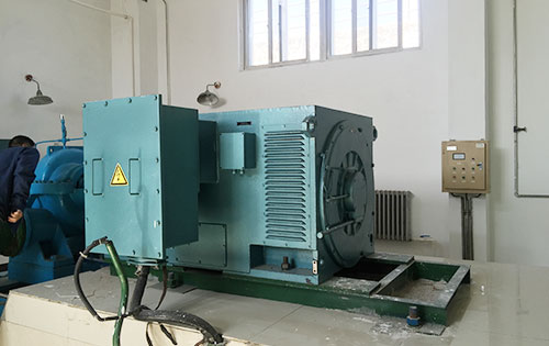 广河某水电站工程主水泵使用我公司高压电机