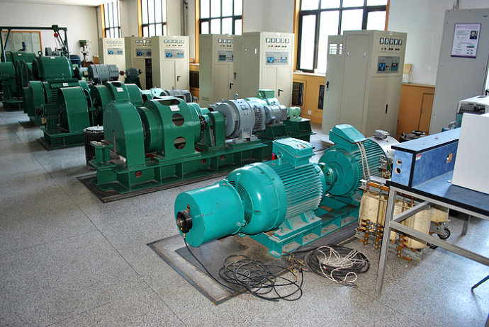 广河某热电厂使用我厂的YKK高压电机提供动力